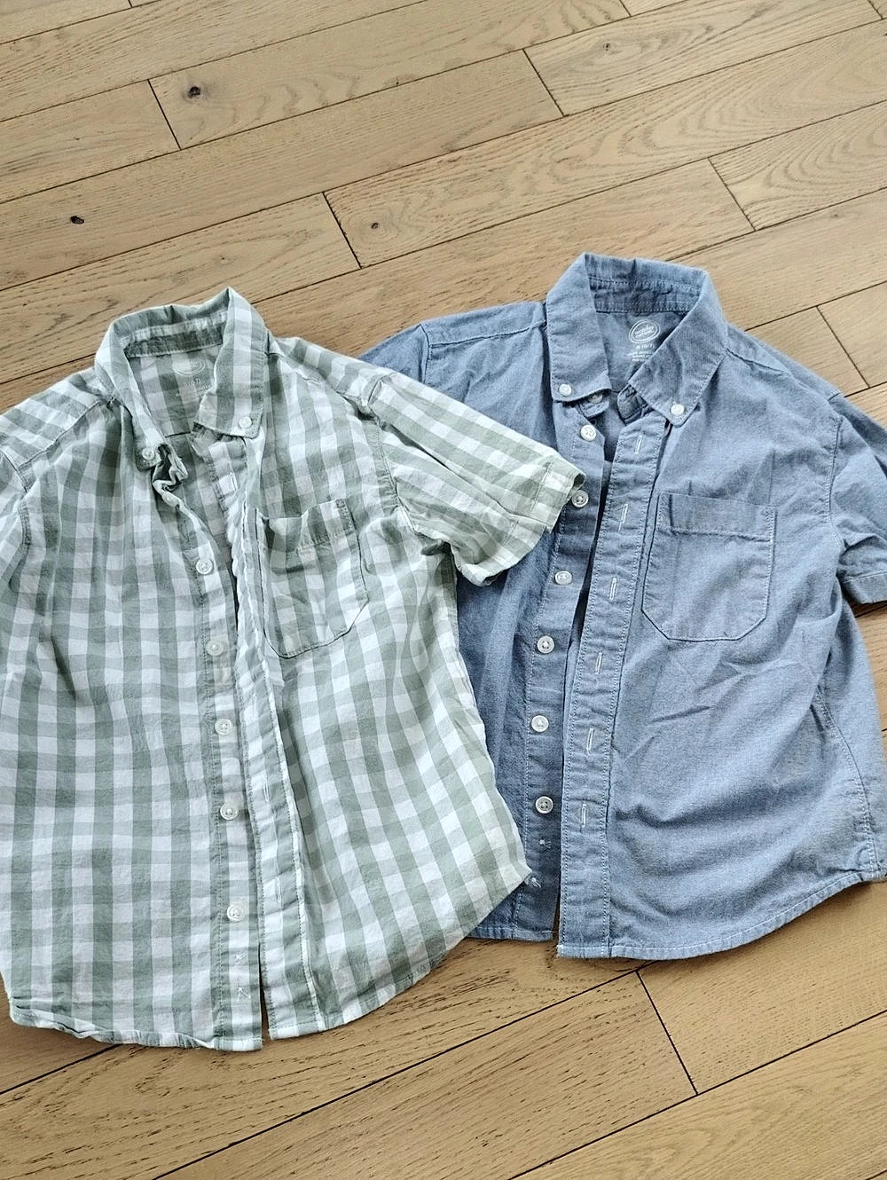 Wonder Nation Boys Small Button-Down Shirt Set